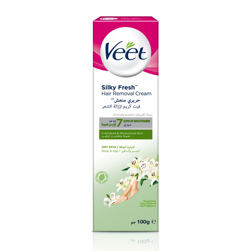 Veet Hair Removal Cream Dry Skin
